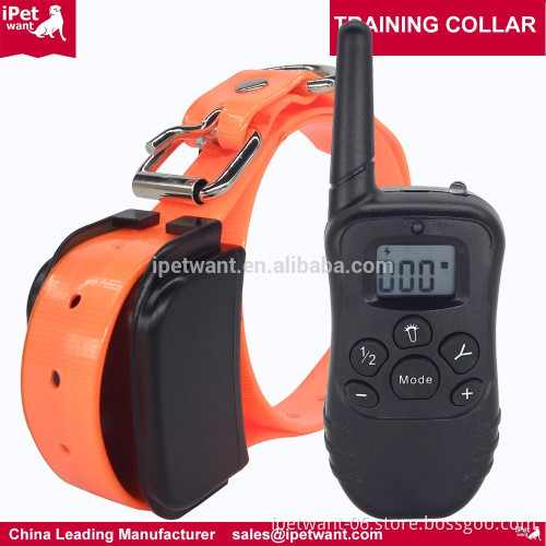 2 dog training collar with remote waterproof dog remote shock training collar